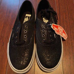 Vans NWT Glitter Black Shoes